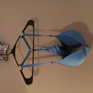 blue padded vs bra